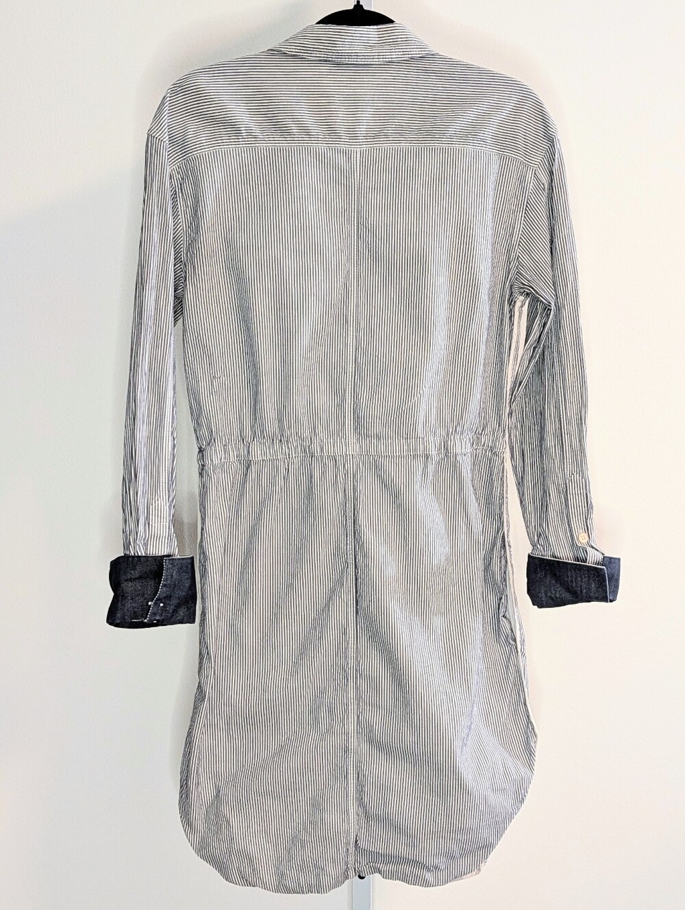 Jason Wu Stripe Seersucker Shirtdress - Picture 4 of 7